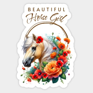 Horse Tee Sticker